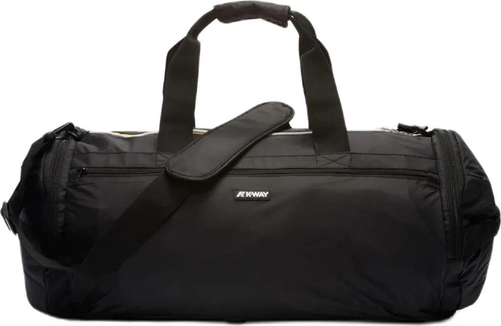 Sac de voyage imperméable K-Way K8116ww Noir - Résistant et léger