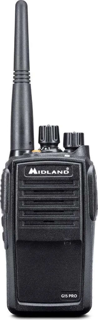 Radio PMR446 Midland G15 Pro professionnel étanche IP67 haute qualité