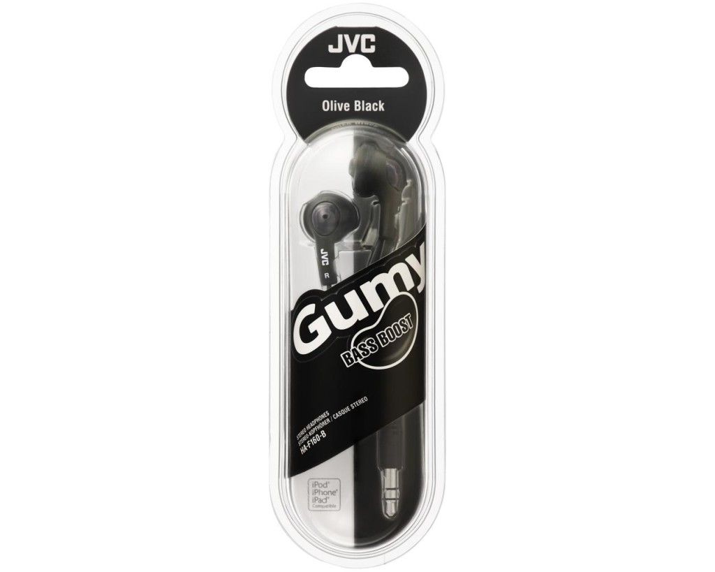 JVC HA-F160-B-E In-Ear-Kopfhörer schwarz Produktbild 
