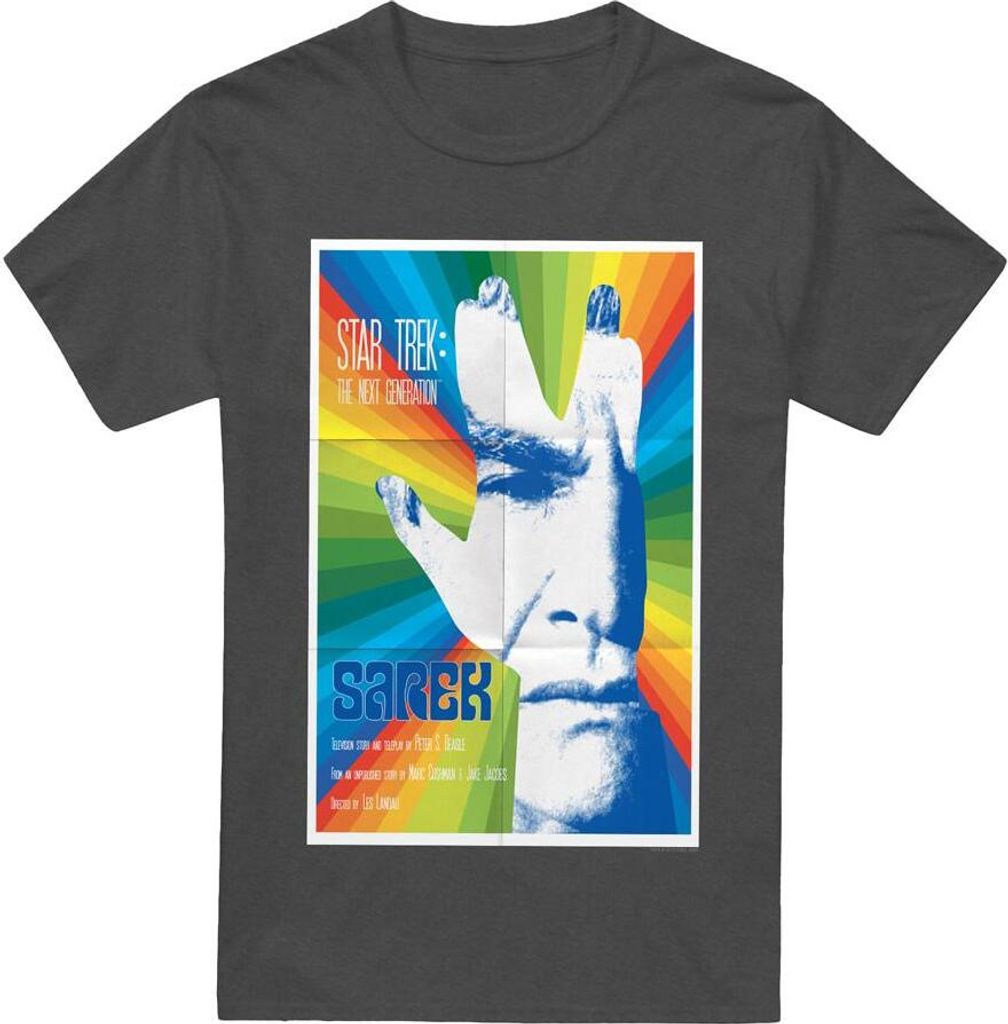 Star Trek - "The Next Generation Season 3 Episode 23" T-Shirt für Herren/Damen Uni TV17847 (XXL) (Holzkohle)