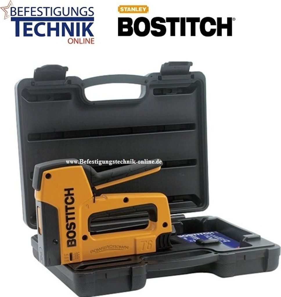 Bostitch Handtacker PC8000/T6-KIT 06-14mm STCR5019 Obrázok produktu 