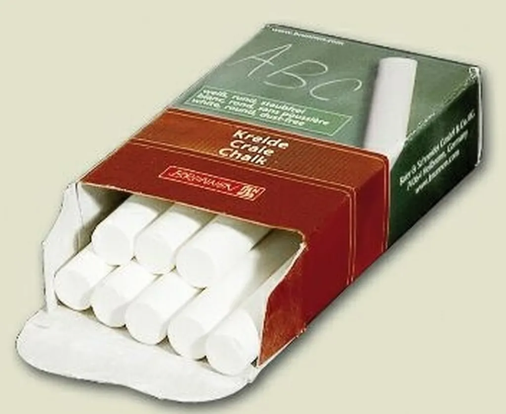 Lot de 12 boîtes de craies blanches pour tableau noir école et bureau