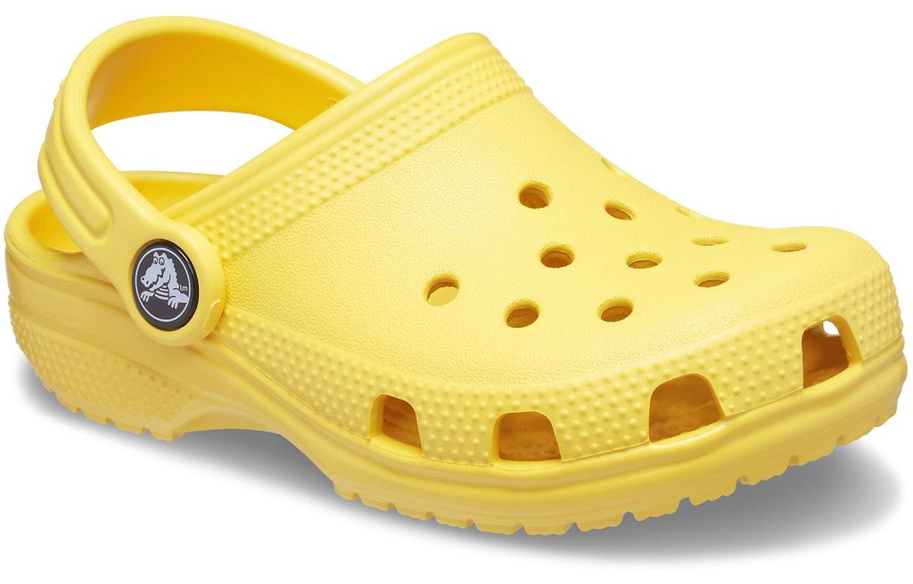 Crocs Classic Kids Kinder Clogs Gelb (Lemon Citron), Produktbild 