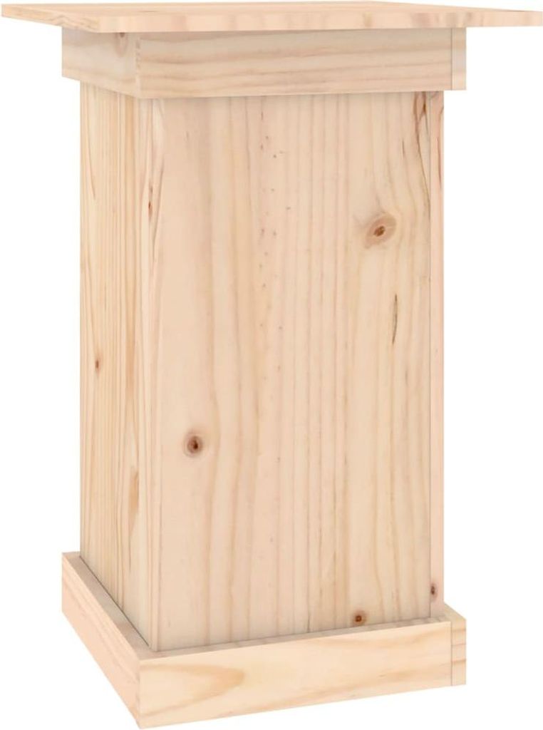 vidaXL Stojan na květiny 40x40x60 cm borovicový masiv Obrázek produktu 