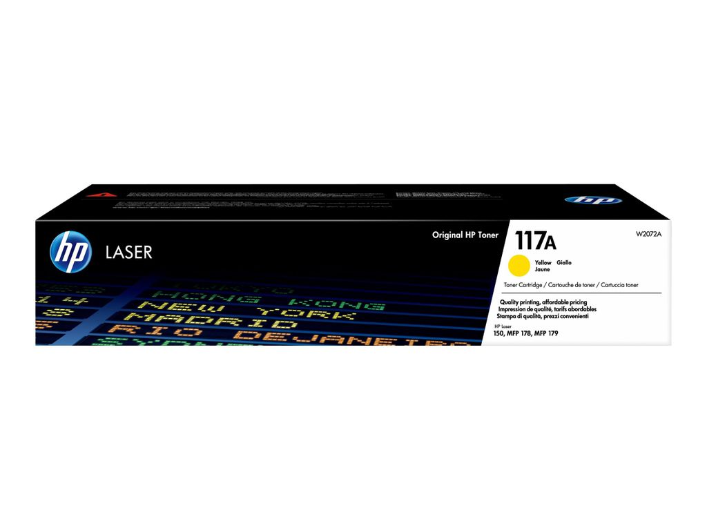 HP Toner W 2072 A yellow No. 117 A Produktbild 