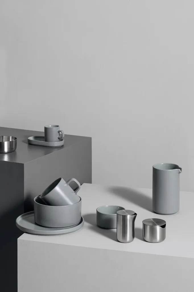 Recensione Set 2 Tazzine Espresso Blomus PILAR Peltro 50ml Gres - 2