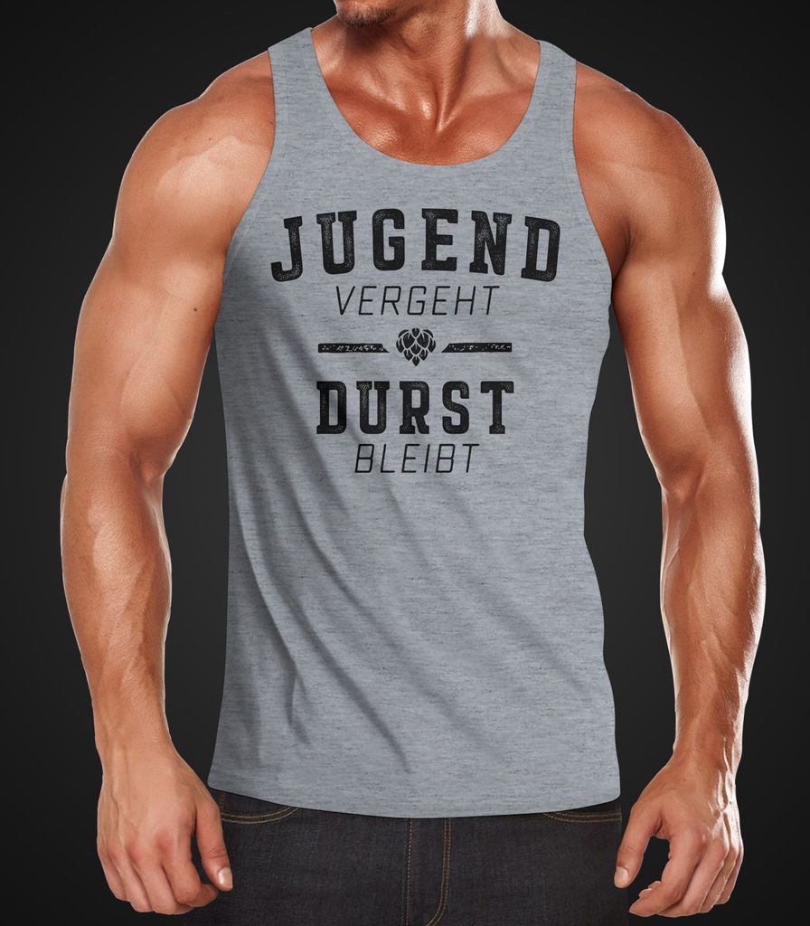 Herren Tanktop Spruch lustig Jugend vergeht Kaufland.de
