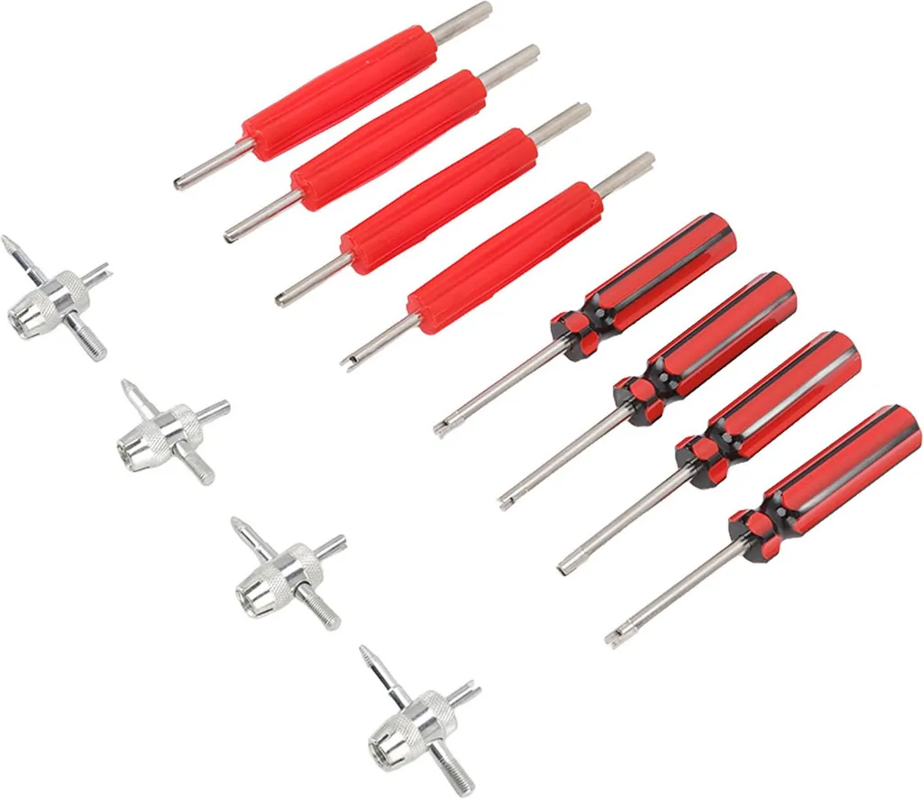 Kit Manutenzione Valvole Pneumatici 12 Pz - Mai Più Gomme Sgonfie