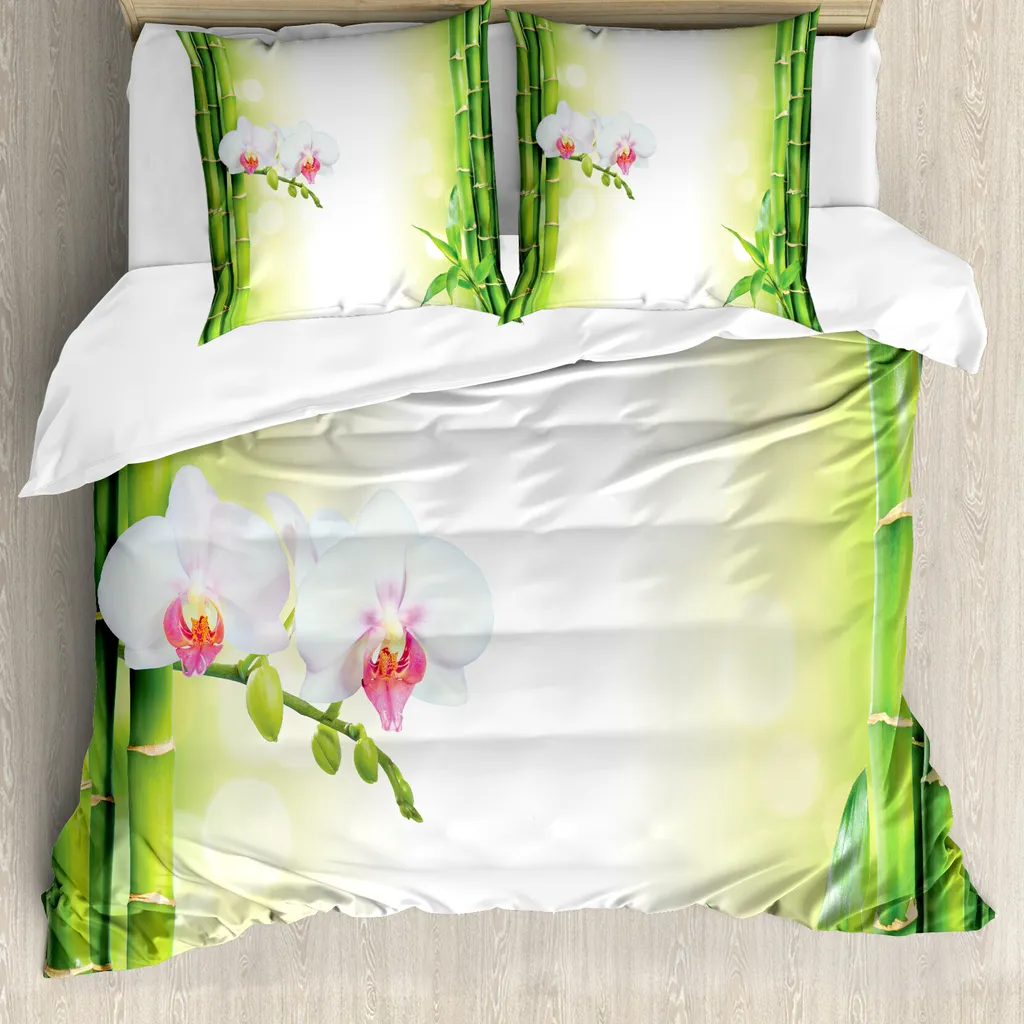 ABAKUHAUS Set Copripiumino 200x200 Microfibra Spazzolata SPA