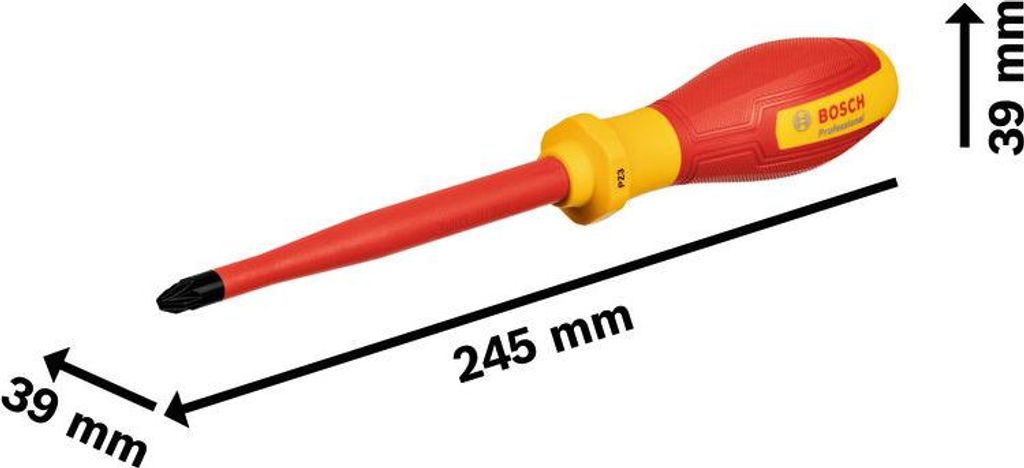 VDE Schraubendreher, PZ3 x 125