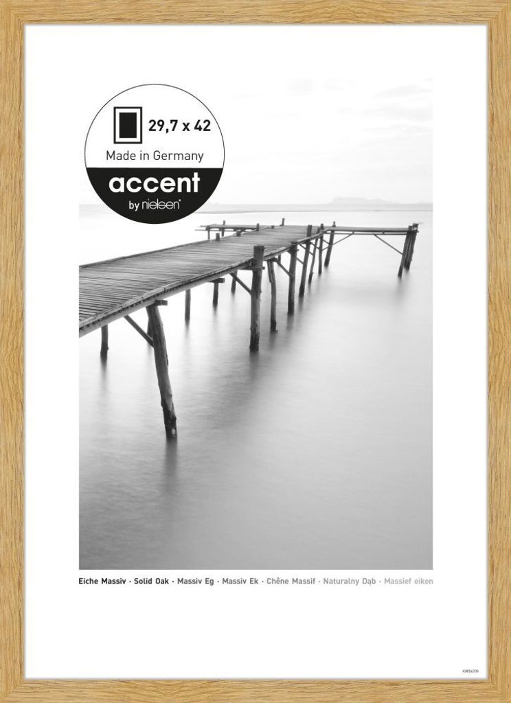 Nielsen Accent rám z masívneho dreva Scandic 29,7x42 cm Obrázok produktu 