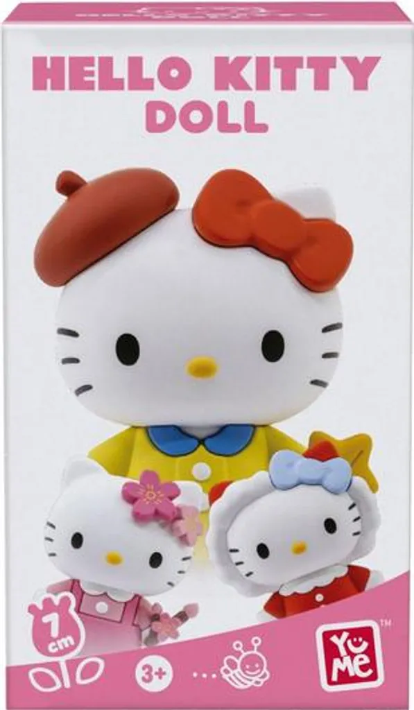 Set Hello Kitty Sanrio 12 Figurines : Collection Complète avec Support