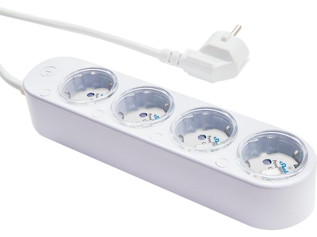 Shelly Power Strip 4 Gen4, Steckdosenleiste, 12A, Produktbild 