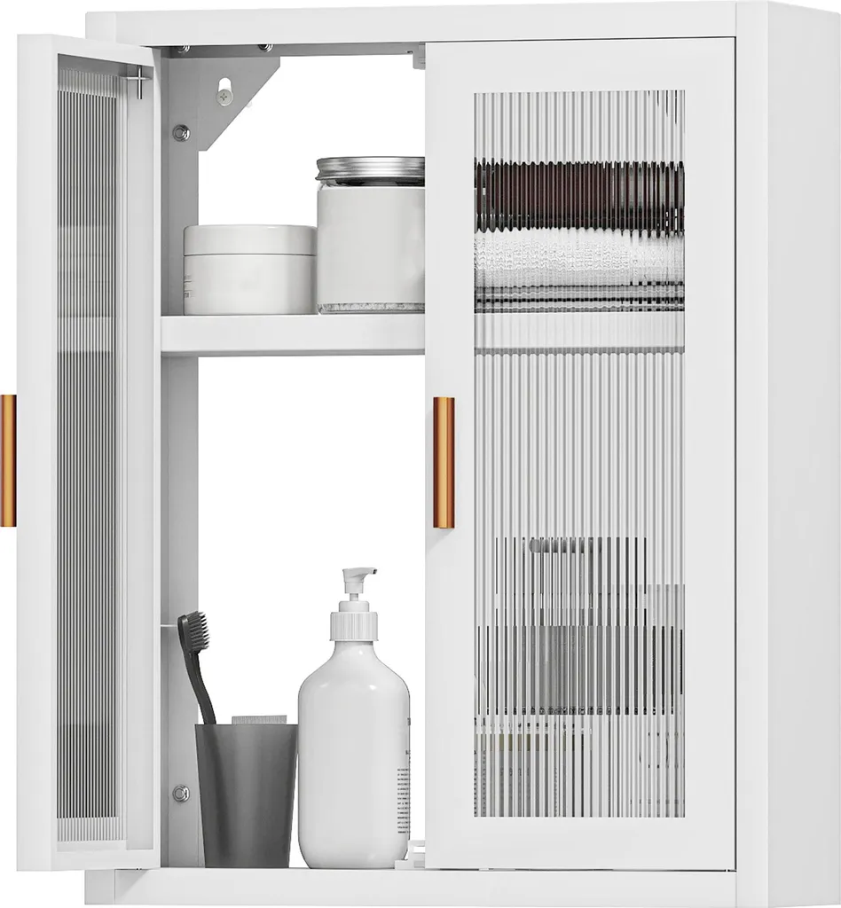 Armoire de toilette murale gain de place pour petits espaces de bain