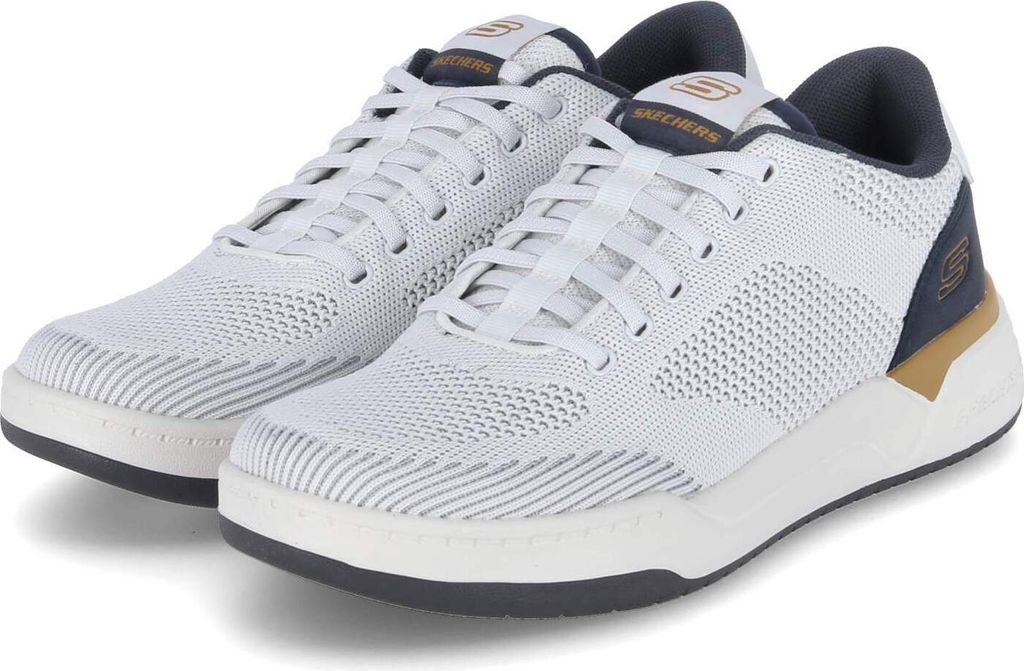 Skechers Herren Low Sneaker/ Slip-On-Sneaker DORSET Weiß Produktbild 