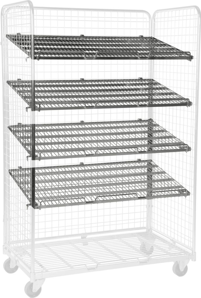 Kongamek Gitterboden schräg verzinkt 1870x730x20mm als Zubehör für Gitterwagen