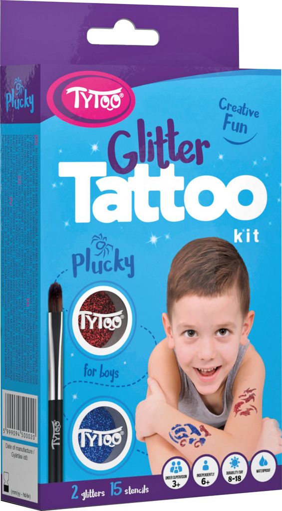 TyToo Plucky - trblietavé tetovania TyToo Obrázok produktu 
