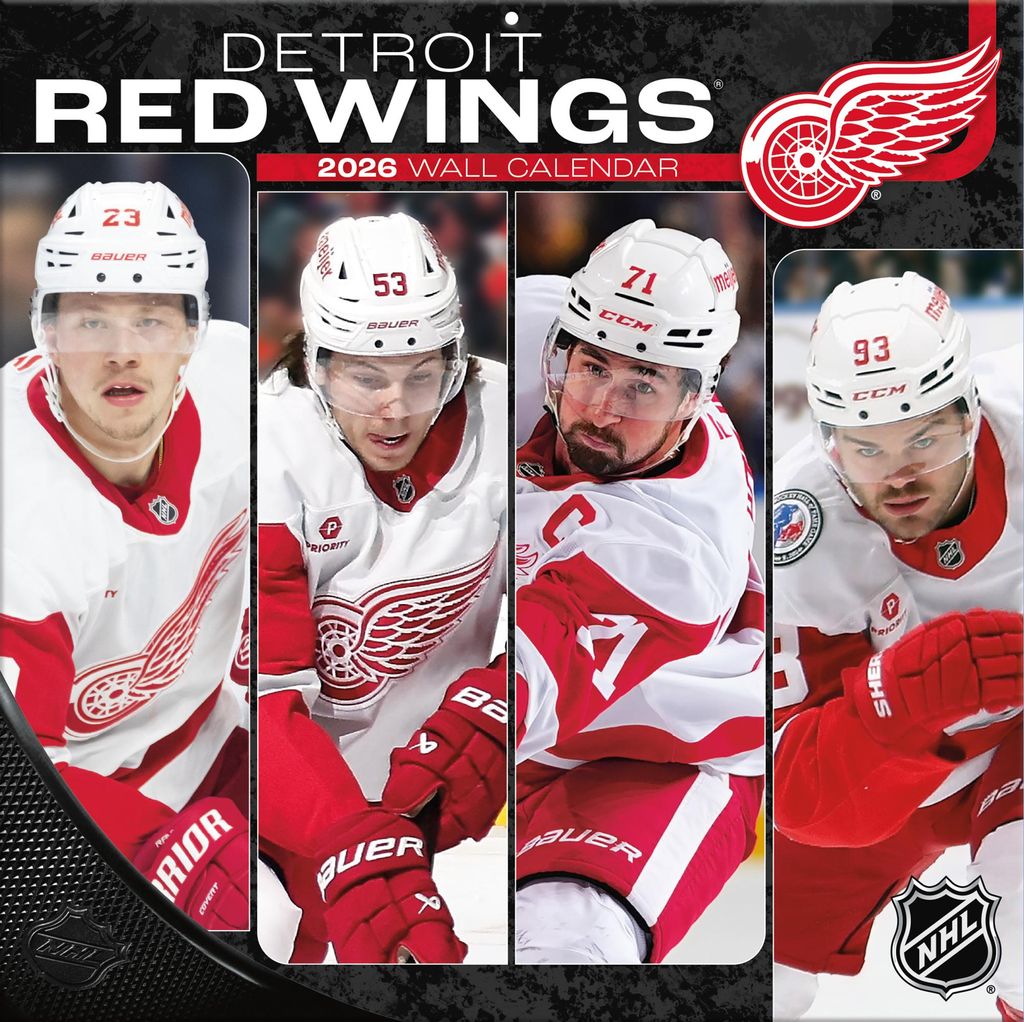 Turner Detroit Red Wings NHL 30,5 x 30,5 cm Team Produktbild 