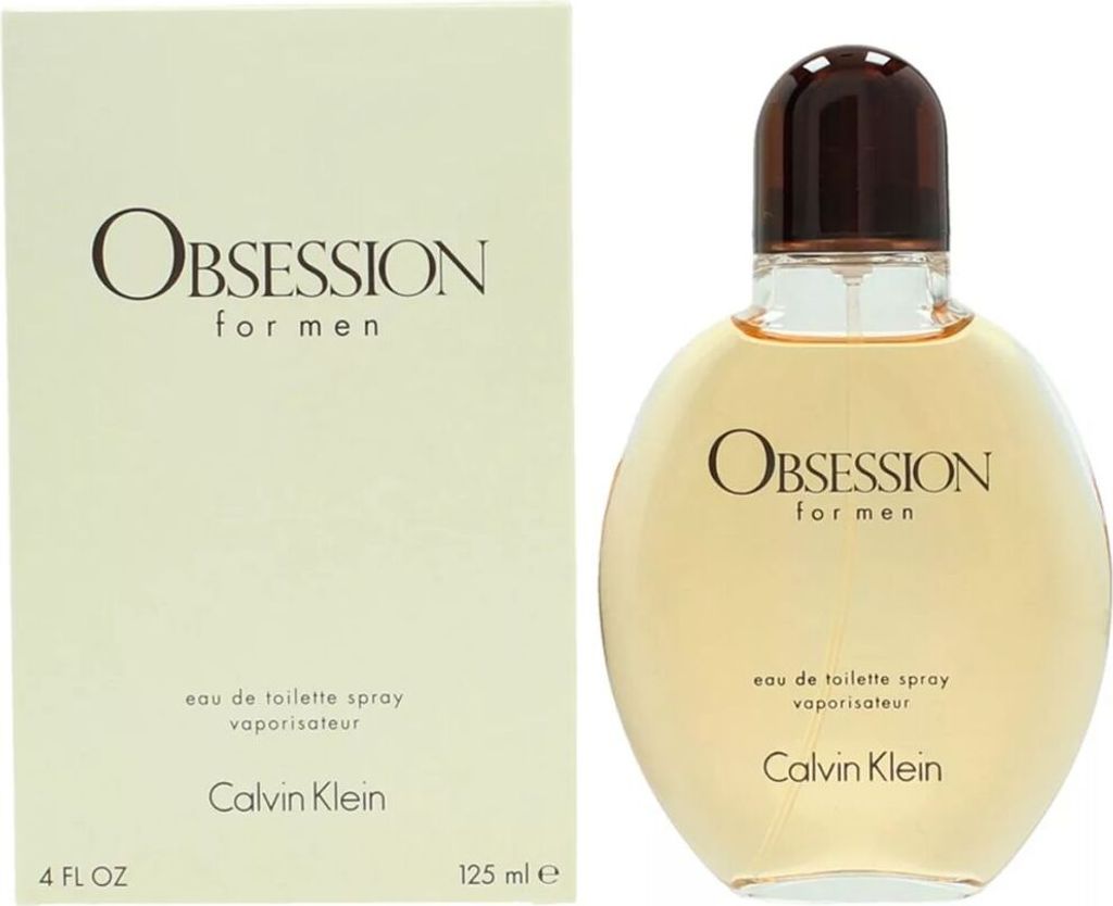 Profumo da uomo Obsession Calvin Klein EDT 125 ml Immagine del prodotto 