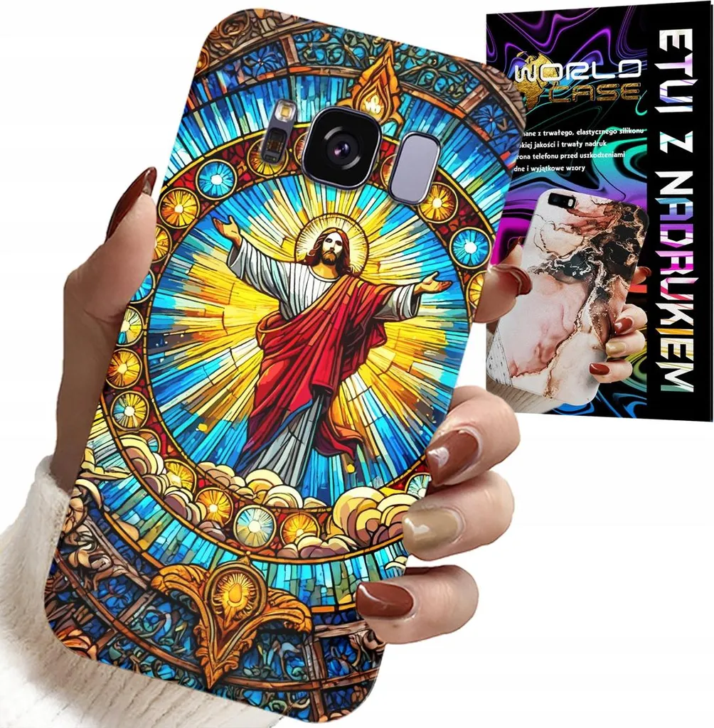 Samsung S8 Custodia Gesù Lamina - Protezione Massima Design Sacro