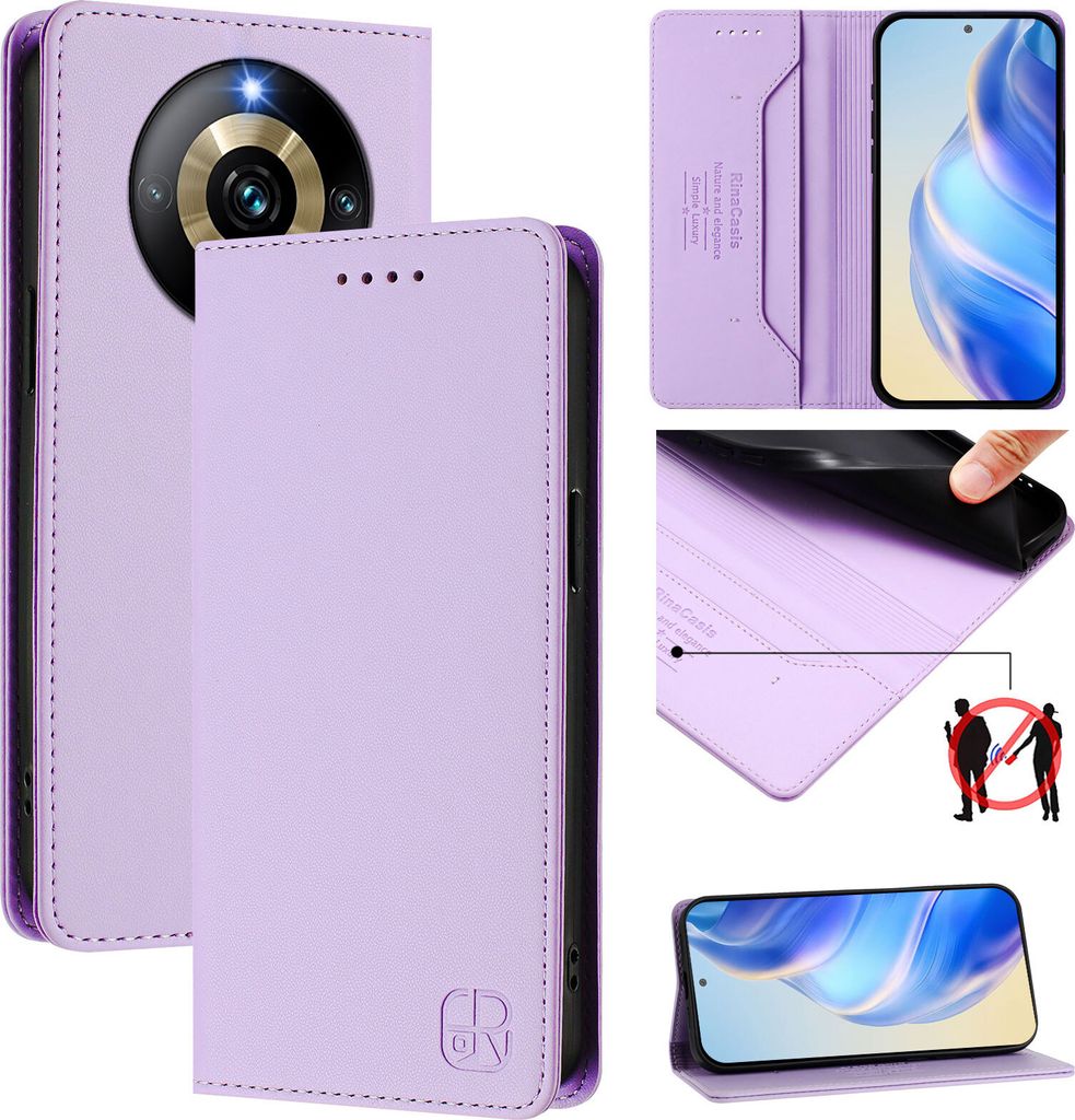 Lederhülle für Realme Narzo 60 Pro/Realme 11 Pro/Realme 11 Produktbild 