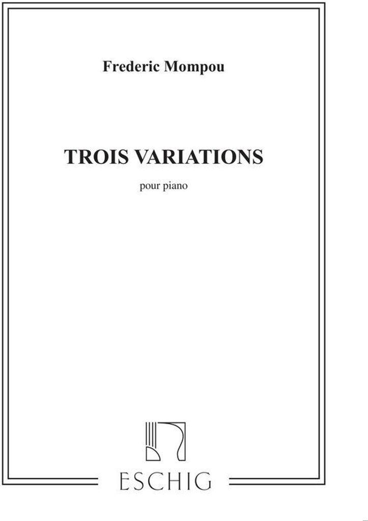 3 variations pour piano