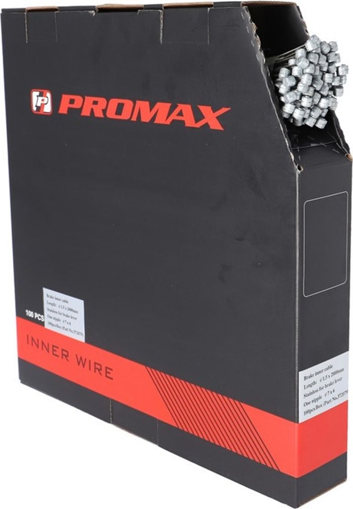 Bremszug 2 meter PROMAX Bremsinnenzug Werkstattverpackung (100)