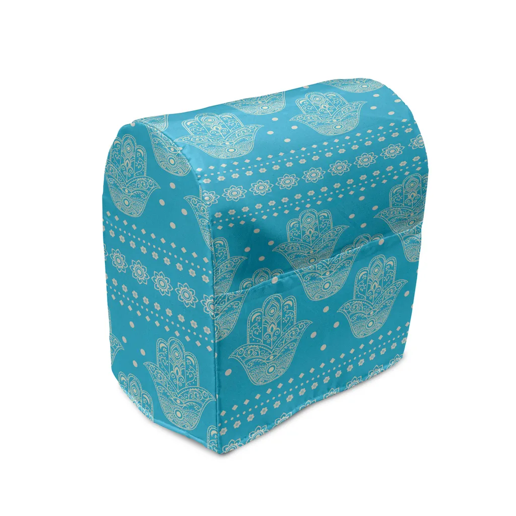 Fini la Poussière sur votre Robot : Housse Mixeur Bleue 39x24cm Pratique