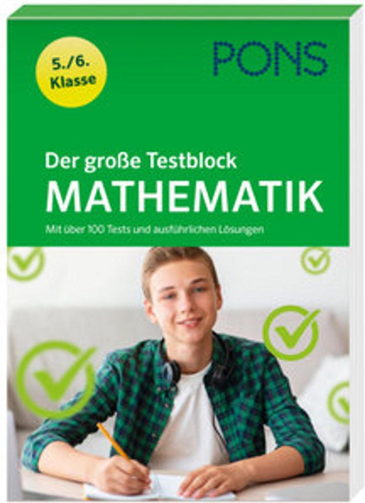 PONS Der große Testblock Mathematik 5./6. Klasse Immagine del prodotto 