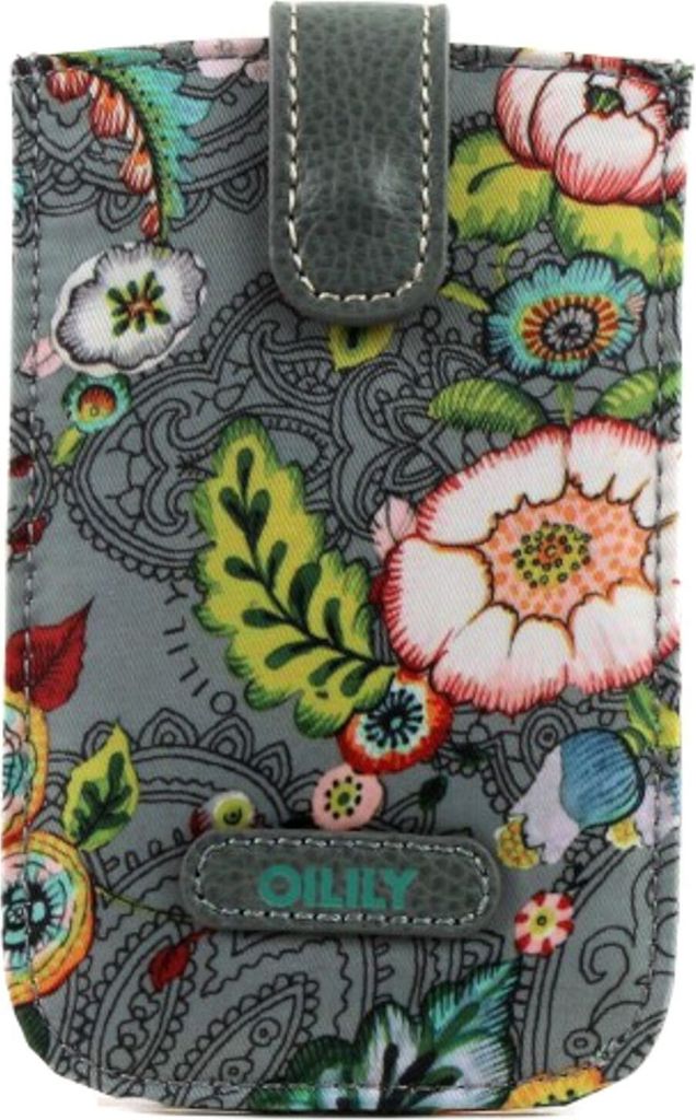 Oilily French Flowers Smartphone Pull Case Grey