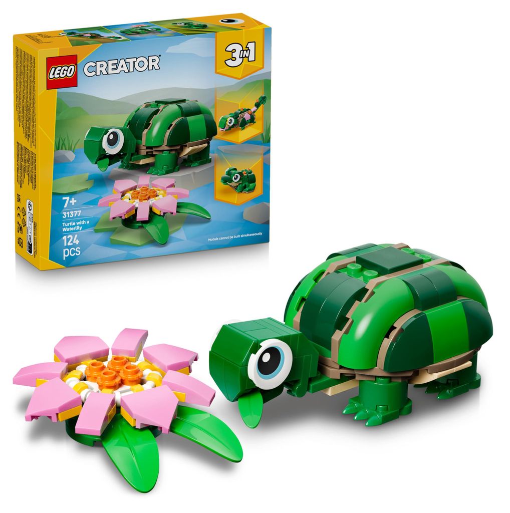 Creator Schildkröte mit Seerose Image du produit 