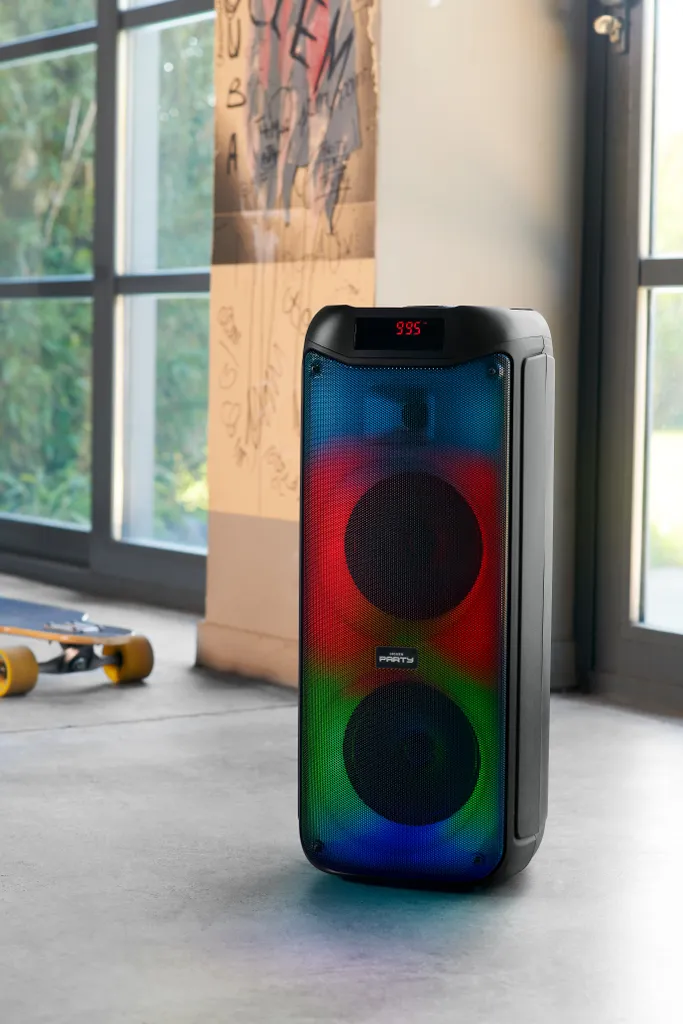 Enceinte Karaoké Bluetooth PARTY Box L Effets Disco et Micro Inclus