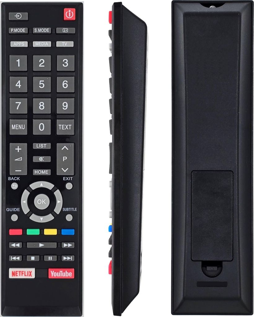Universal Fernbedienung passend für alle Toshiba LCD LED 3D Smart TV Fernseher