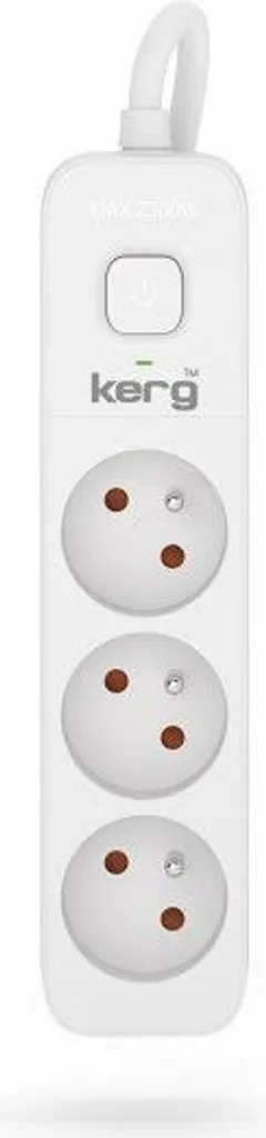 Multiprise terre 3 fiches 1,5m - Câble 3x1mm2 haute qualité HSK DATA