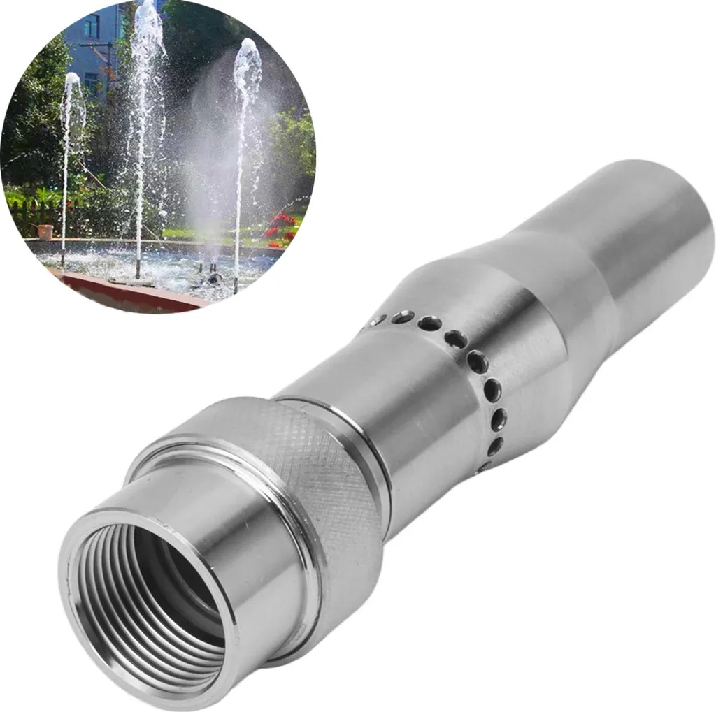 Buse de fontaine multi-jets DN15 en acier inox avec rotule orientable - 2