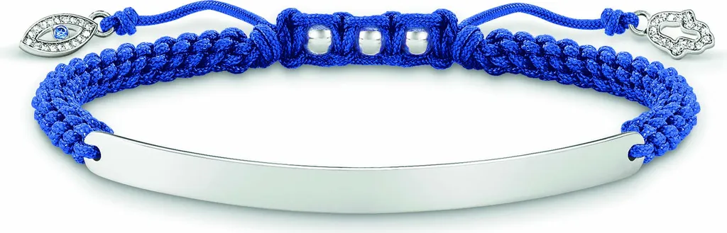 Bracciale Thomas Sabo LBA0066-897-1 Argento 925 Nazar Eye Blu