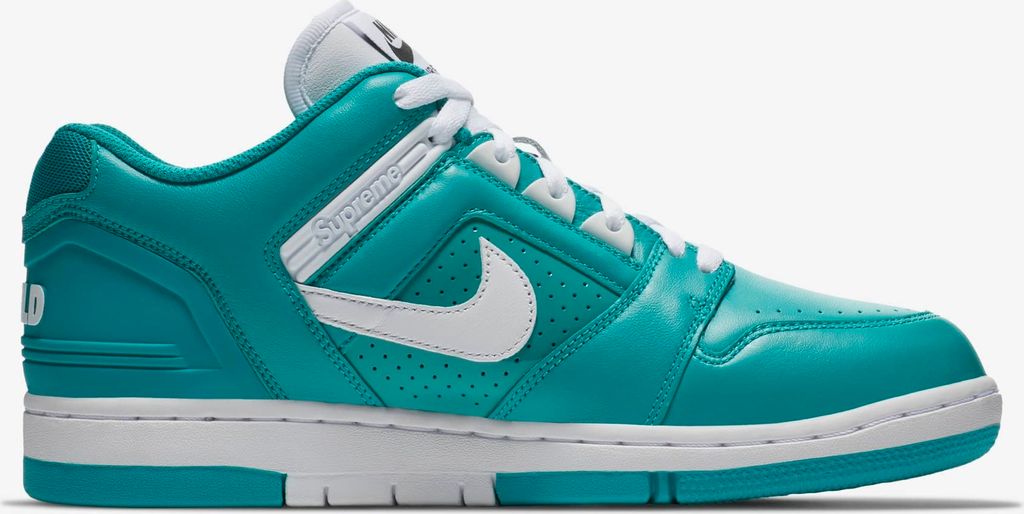 Supreme x Nike SB Air Force 2 Low "Supreme Blue", AA0871-313, Größe: 42,5