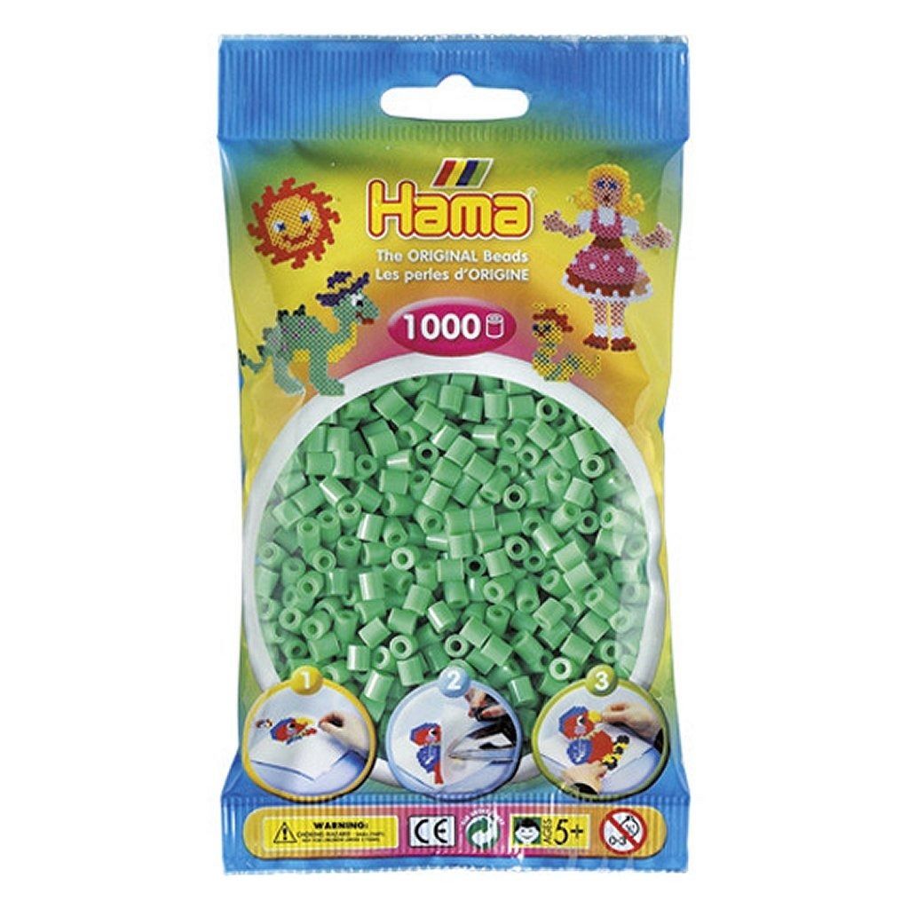 Perline di ferro Hama verde menta 1000 pezzi Immagine del prodotto 