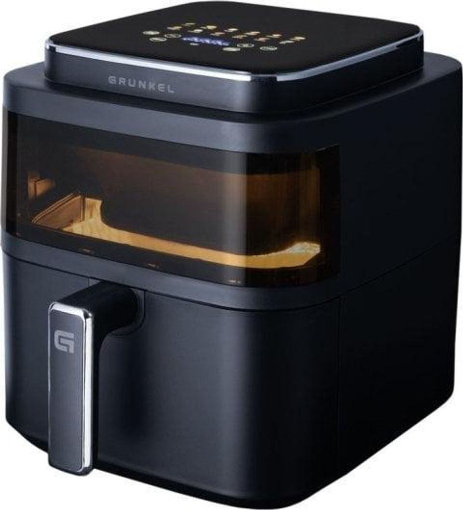 Grunkel Schwarzes Licht Friteuse Freidora Aire Air Fryer 12 Programas 6L 1400W
