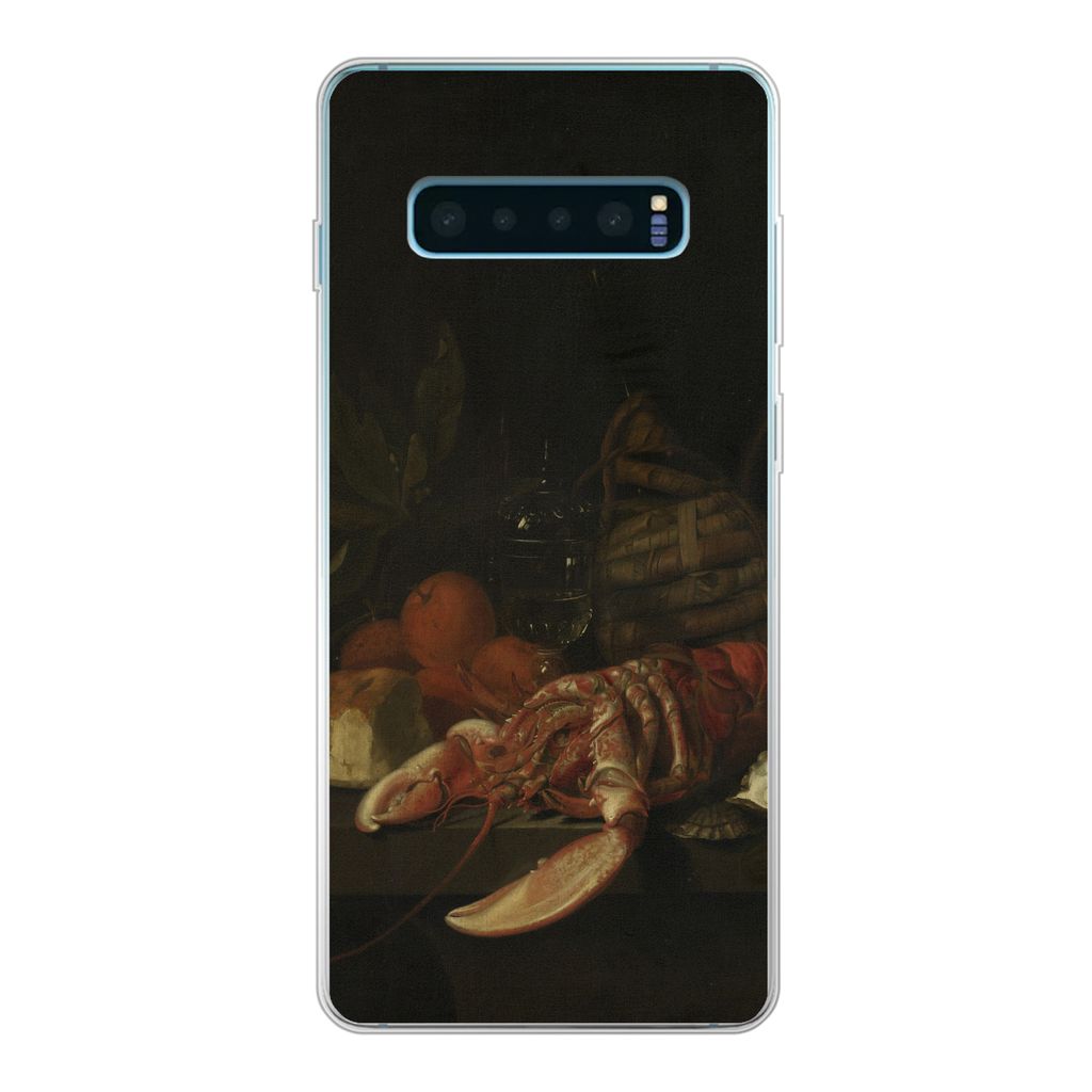 MuchoWow Handyhülle Schutzhülle Hülle für Samsung Galaxy S10 Lite Stilleben - Gemälde von Jan Davidsz. de Heem Silikon Softcase Handy Hülle...