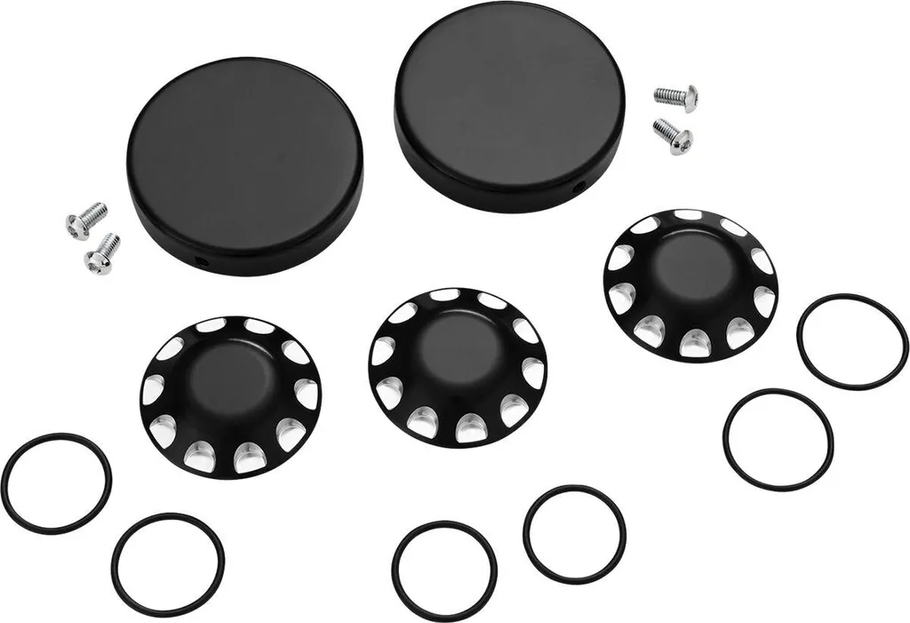Cache-moyeu Show Chrome Axle Caps pour Can-Am Ryker - Finition Chromée