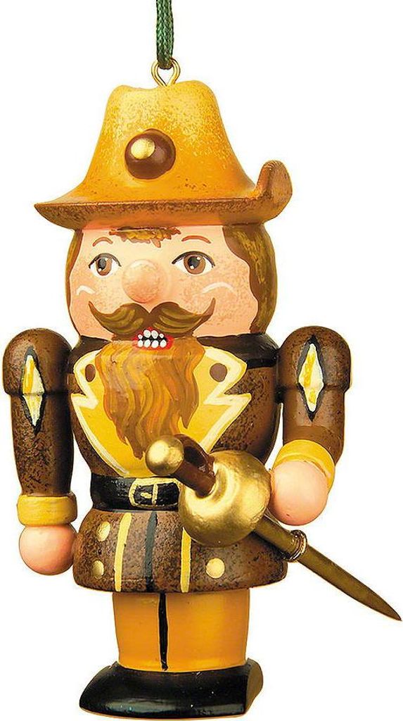 Hubrig Baumbehang Nussknacker Musketier mehrfarbig 7 cm