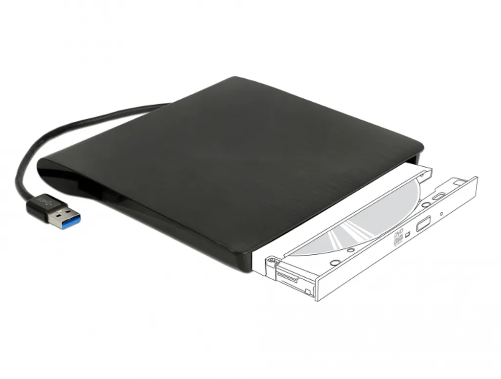 Boîtier externe Delock : accédez à vos disques SATA via USB 3.0 facilement