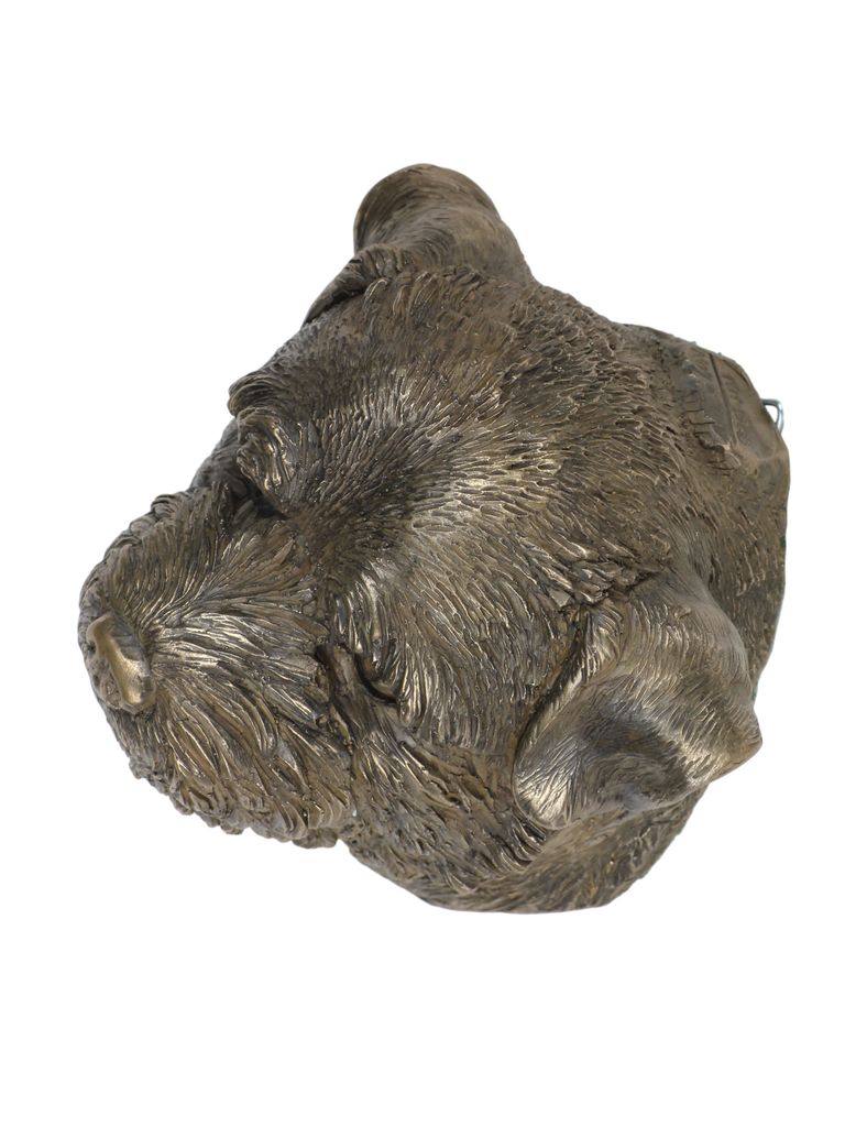 Norfolk Terrier I - Hundestatue, hängende Büste, einzigartige Dekoration für Hundeliebhaber der Marke Art-Dog