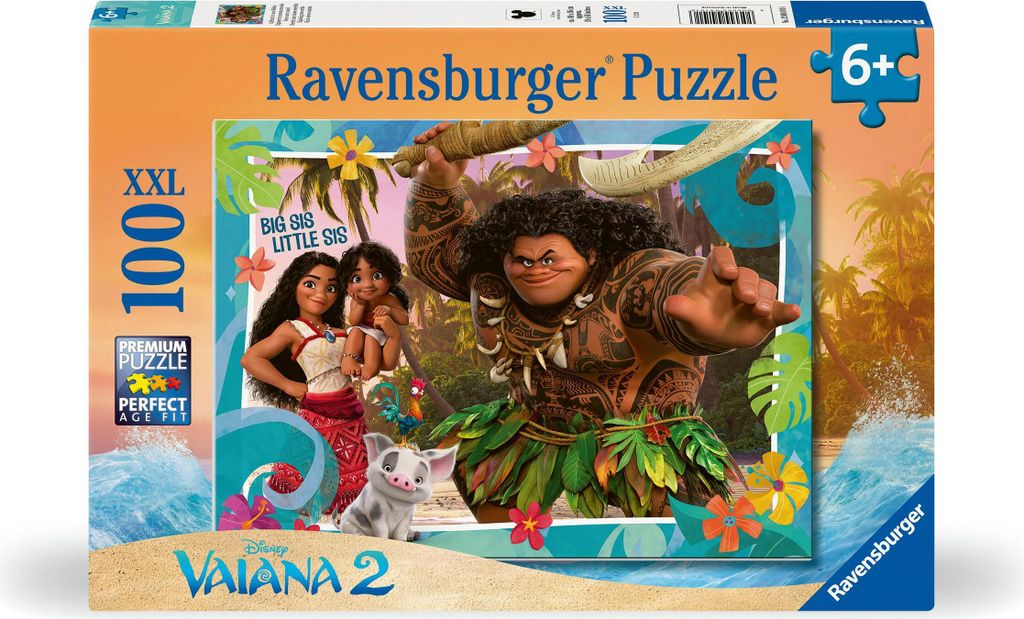 Ravensburger Kinderpuzzle 12004101 - Vaiana 2 Aufbruch in Produktbild 