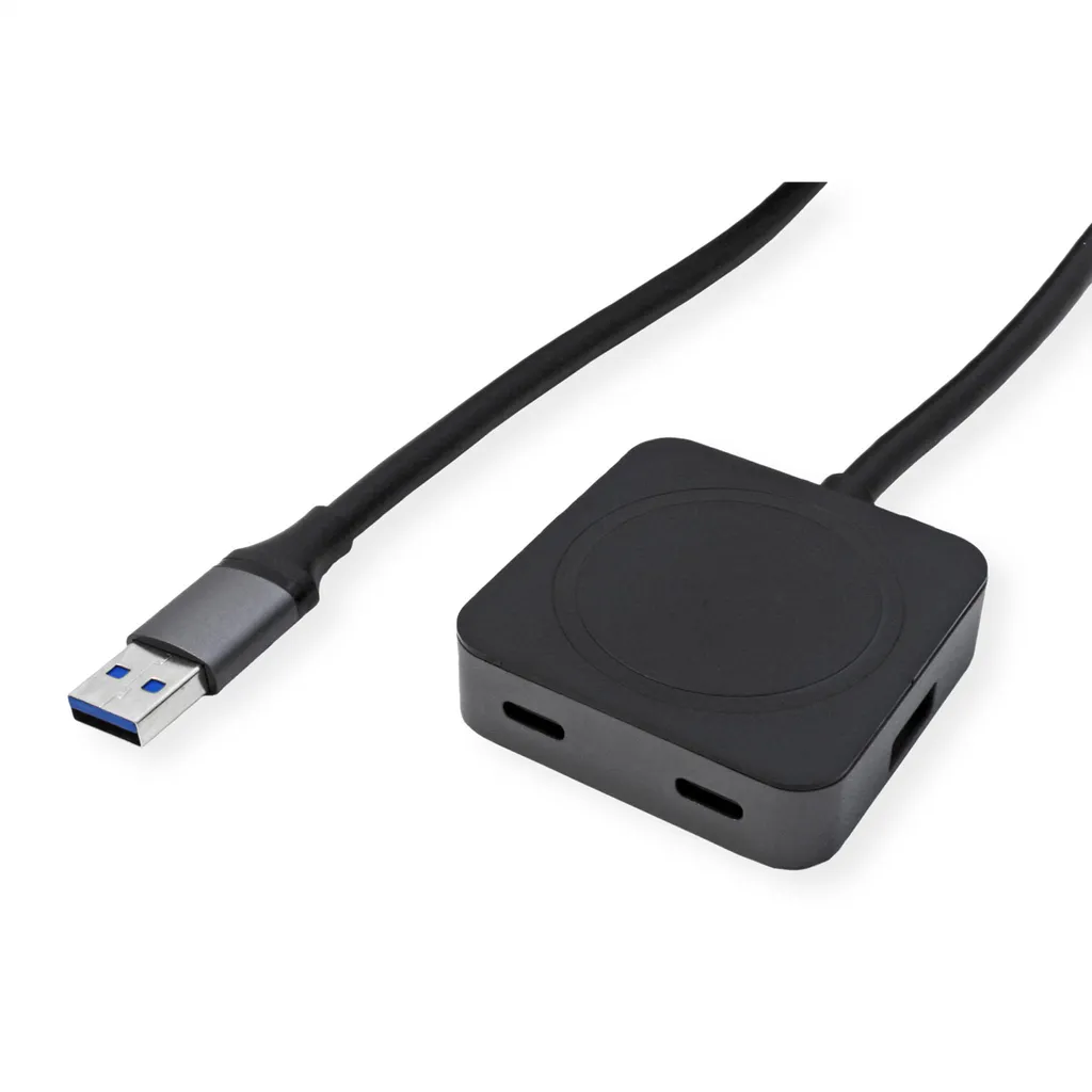 VALUE Hub USB 3.2 Gen 1 attivo 10m | 4 porte USB-A/C per ufficio