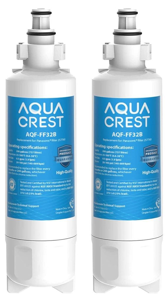 AQUA CREST 257760 Filtro acqua di ricambio per frigorifero, Immagine del prodotto 