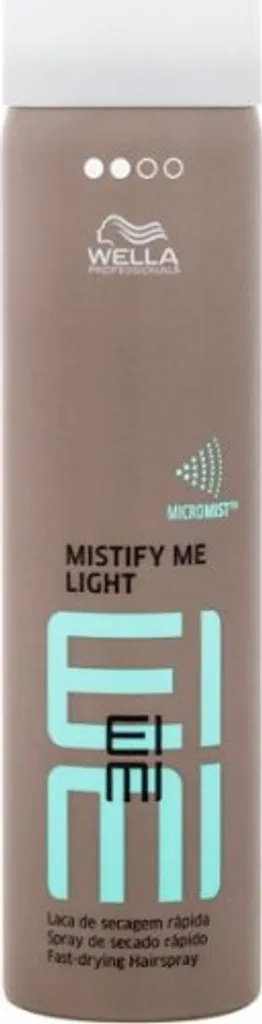 Spray coiffant Wella Mistify Me Light laque légère cheveux 75ml - 3