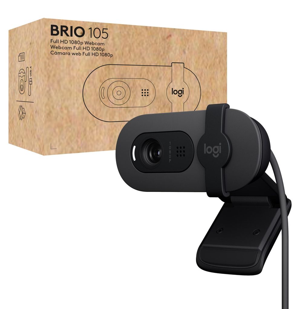 Logitech Brio 105 Webcam Produktbild 