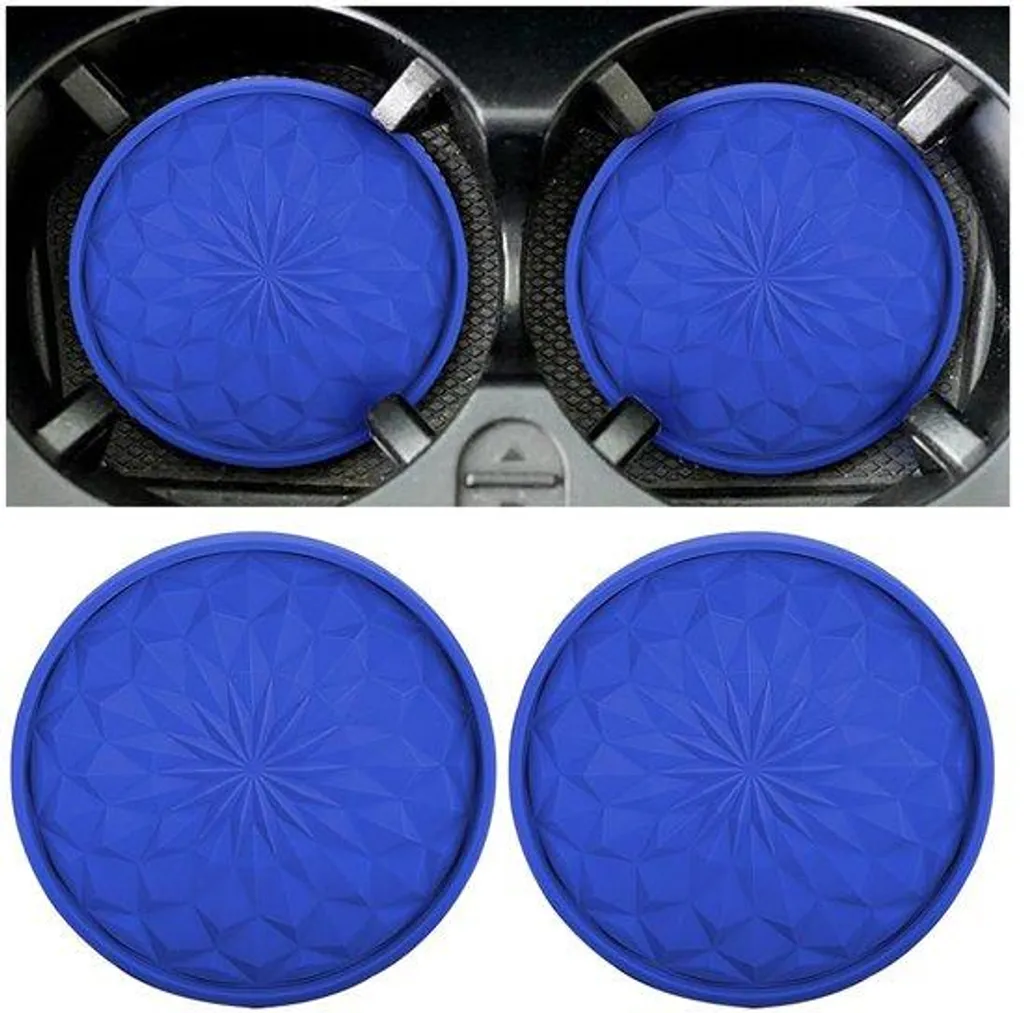 Cale de roue en PVC bleu pour remorque et caravane - Accessoire de blocage